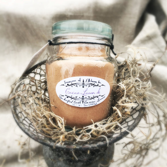Lavender Cocoa/ Cacao Lavande - Petit 5oz. - Treasures of Alchemy