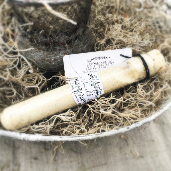 Luxe Vanilla Sugar/Sucre Vanillé Luxe 1.5 oz.  Glass Vial - Treasures of Alchemy