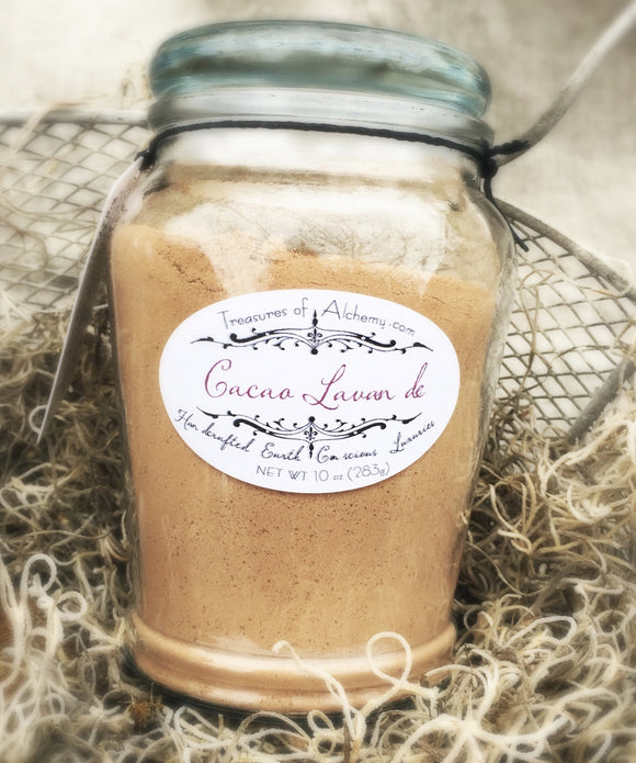 Lavender Cocoa/Cacao Lavande -  Demi 10oz. - Treasures of Alchemy